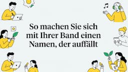 So machen Sie sich mit Ihrer Band einen Namen, der auffällt