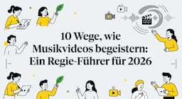 10 Wege, wie Musikvideos begeistern: Ein Regie-Führer für 2026