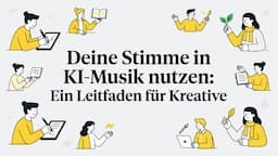 Deine Stimme in KI-Musik nutzen: Ein Leitfaden für Kreative