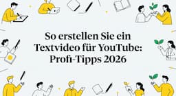 So erstellen Sie ein Textvideo für YouTube: Profi-Tipps 2026
