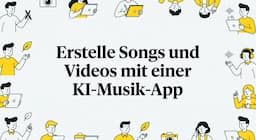 Erstelle Songs und Videos mit einer KI-Musik-App