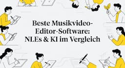 Beste Musikvideo-Editor-Software: NLEs & KI im Vergleich