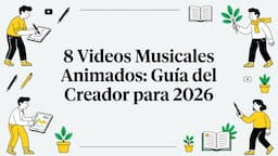 8 Videos Musicales Animados: Guía del Creador para 2026