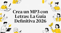 Crea un MP3 con Letras: La Guía Definitiva 2026