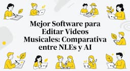 Mejor Software paraEditarVideos Musicales: Comparativa entre NLEs y AI