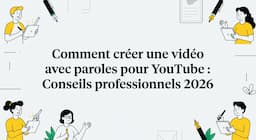 Comment créer une vidéo avec paroles pour YouTube : Conseils professionnels 2026