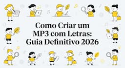 Como Criar um MP3 com Letras: Guia Definitivo 2026