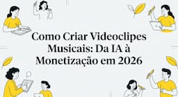 Como Criar Videoclipes Musicais: Da IA à Monetização em 2026